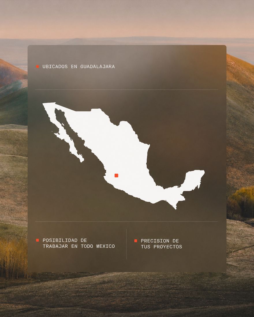 Base en Guadalajara, operación en todo México